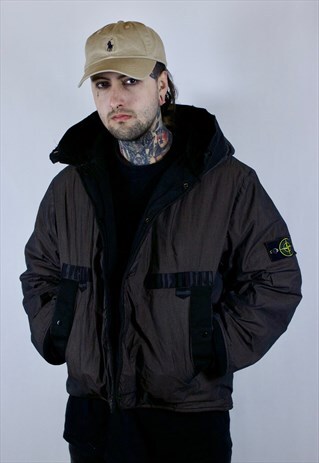 VINTAGE STONE ISLAND SHIMMER PUFFER JACKET