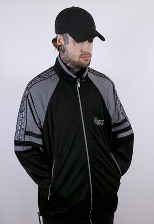VINTAGE ASICS TAPED LOGO SWEATSHIRT