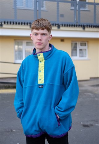 VINTAGE BIG PACK SNAP T QUARTER ZIP FLEECE