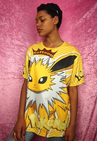 YELLOW POKEMON T SHIRT