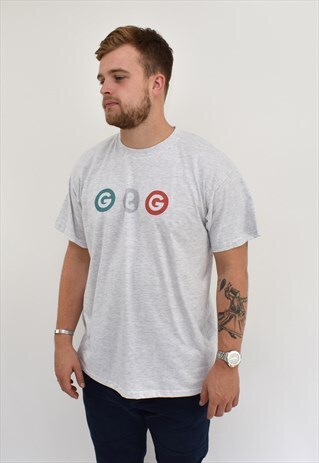 G&G UNISEX ASH GREY GG3 TEE