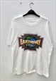 Vintage Earth Day 1996 white nature T-shirt large 