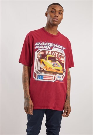 VINTAGE RACEWAY PARK NASCAR T-SHIRT