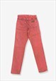 VINTAGE WRANGLER BOYFRIEND JEANS PINK W29 L34