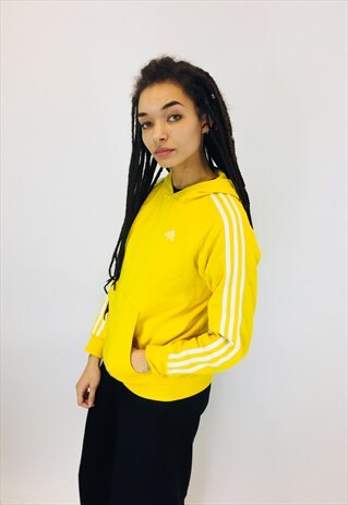 ADIDAS CLASSIC 3 STRIPE EMBROIDERED HOODIE