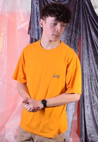 VINTAGE LEE BRIGHT YELLOW TEE