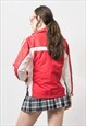 VINTAGE Y2K LIGHT ATHLETIC JACKET FLEECE OUTDOOR WOMEN