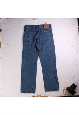 Vintage 90's Levi's Jeans / Pants 505 Denim Slim Fit Navy