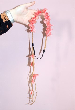 BOHO CHIC FLOWER HAIR BAND FESTIVAL