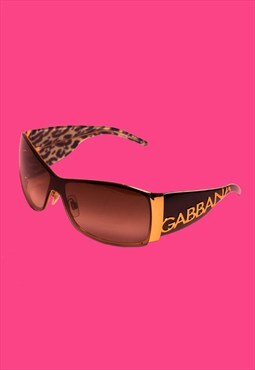 Vintage dolce & gabbana logo sunglasses