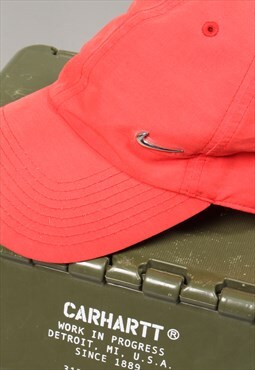 Vintage Nike Cap in Red Baseball Summer Sports Hat