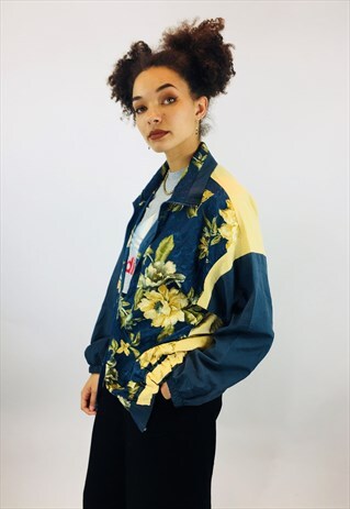 VINTAGE FESTIVAL 80S RAVE SILK SUMMER JACKET