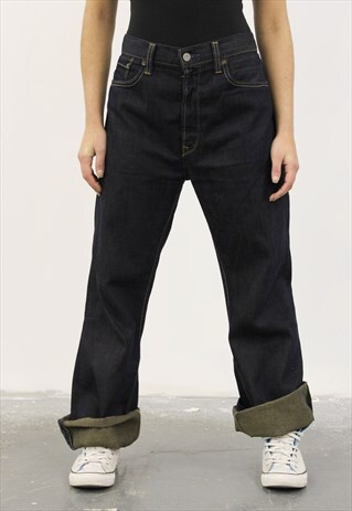 VINTAGE LEVI'S BLUE MOM JEANS