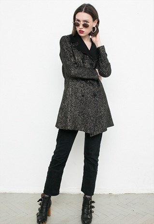 VINTAGE GOLDEN LUREX BLAZER