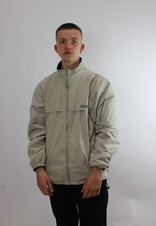 VINTAGE RALPH LAUREN CHAPS REVERSIBLE FLEECE / JACKET