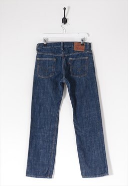Vintage Levis 514 Slim Straight Leg Jeans Dark Blue Various