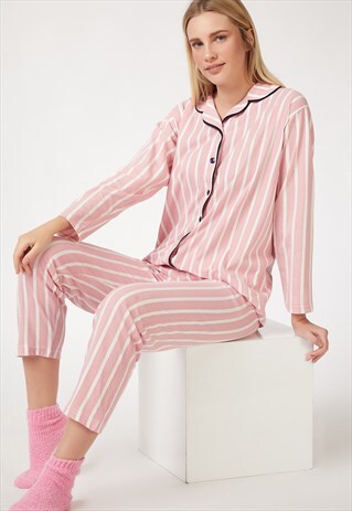 PYJAMAS SET BUTTONED IN FRONT