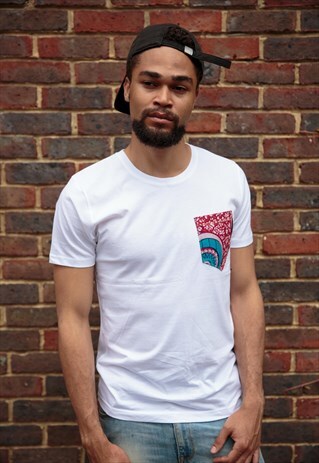 POP DA PINK - ORGANIC COTTON T-SHIRT WITH POCKET