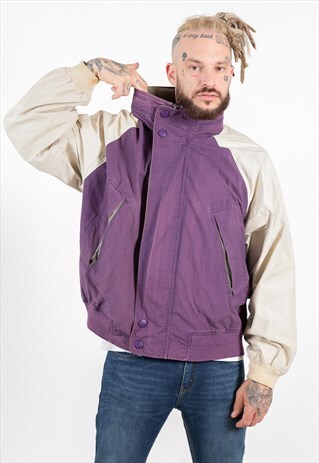 VINTAGE 80S RARE NAUTICA CASUAL JACKET / S8927