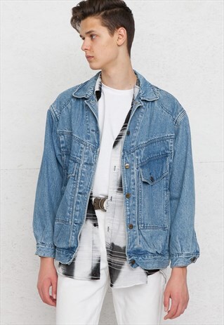 VINTAGE BLUE DENIM JACKET