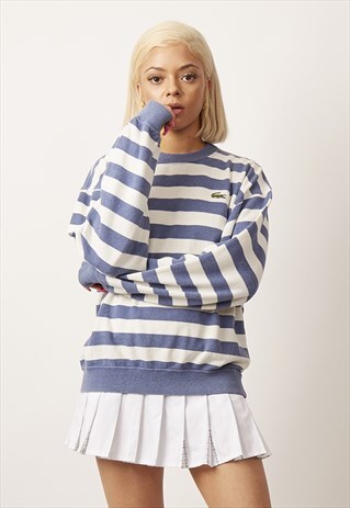 VINTAGE 90'S STRIPED LACOSTE SWEATER