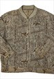 YSL Yves Saint Laurent 80s Vintage Abstract Pattern Jacket