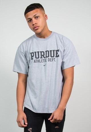 VINTAGE NIKE T-SHIRT PURDUE ATHLETIC
