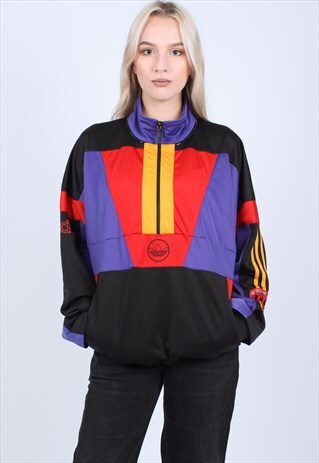 VINTAGE ADIDAS 1/4 ZIP TRACK TOP ASM2680