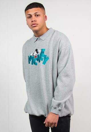 VINTAGE DISNEY SWEATSHIRT MICKEY MOUSE SWEATER 90'S