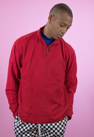 VINTAGE RALPH LAUREN CHAPS 1/4 ZIP SWEATSHIRT