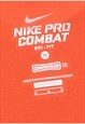 VINTAGE NIKE PLAIN ORANGE SPORTS TOP - M