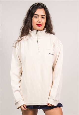 REEBOK QUARTER ZIP SWEATSHIRT