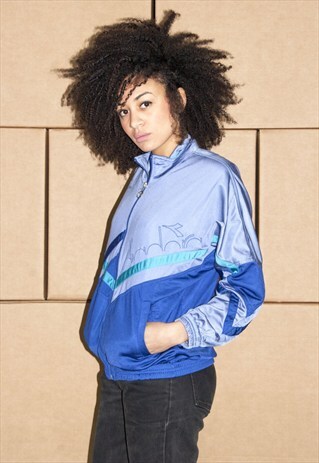 VINTAGE 90S DIADORA SPORT TRACKSUIT TOP JACKET