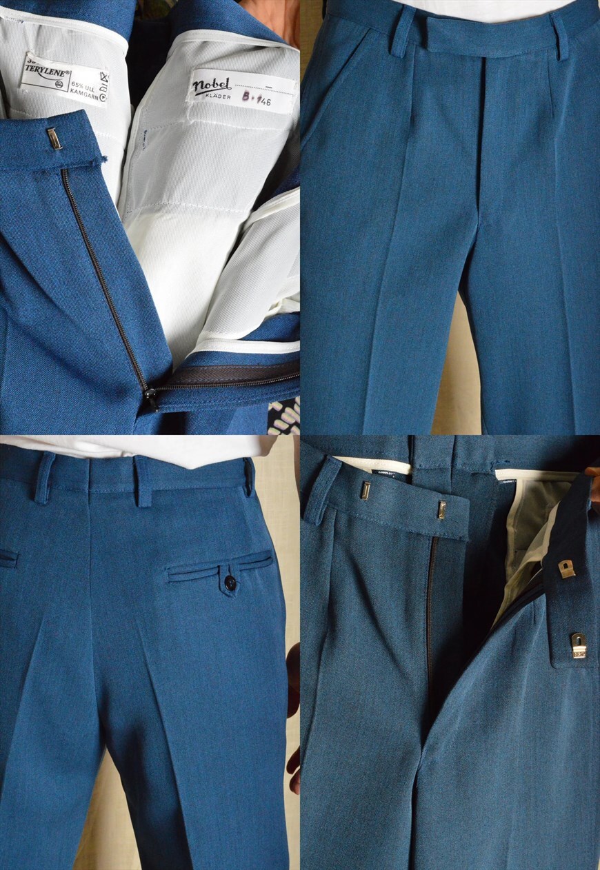 Buy Men Navy Solid Slim Fit Formal Trousers Online - 569447 | Peter England