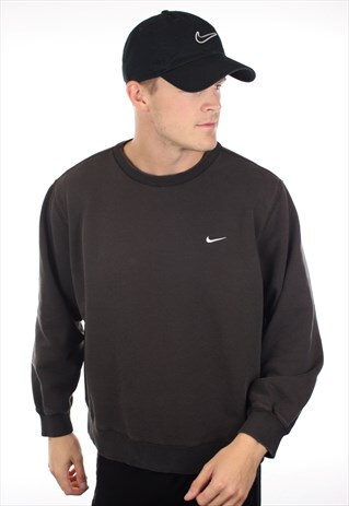 VINTAGE NIKE SMALL LOGO SWEATSHIRT JUMPER