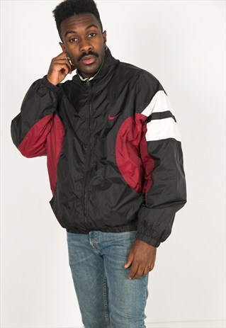 VINTAGE 80S USA NIKE SHELL SPORT JACKET / R125