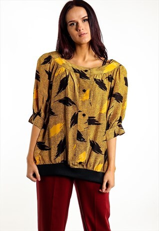 CHRISTIAN DIOR PATTERNED BLOUSE ACBL56