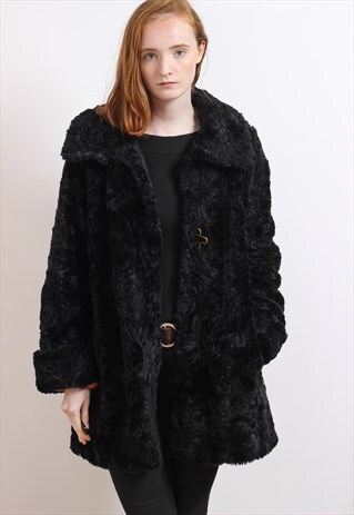 VINTAGE FAUX FUR JACKET