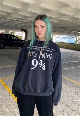 Vintage 00s Y2K Harry Potter Oversized Sweatshirt