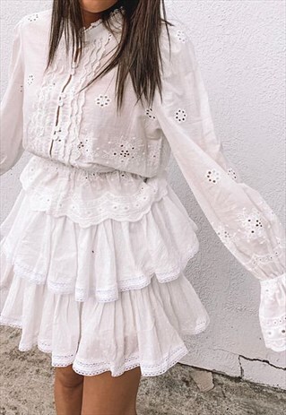 PARIS BLOUSE - WHITE