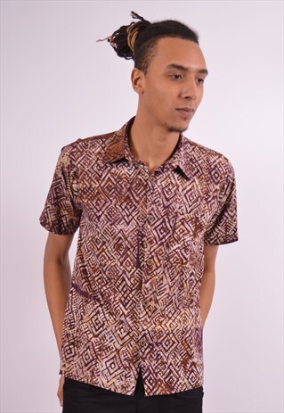VINTAGE CRAZY PRINT SHIRT MULTI