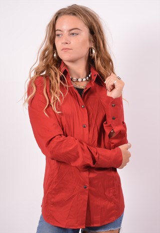 VINTAGE FERRE SHIRT RED