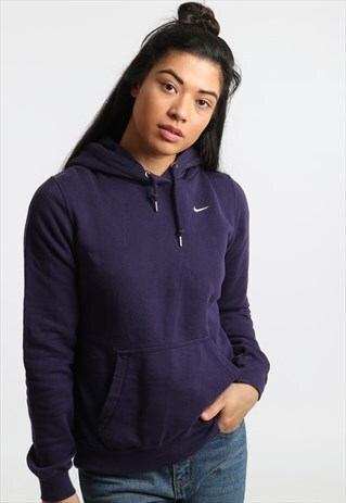 90S NIKE EMBROIDERED LOGO HOODIE