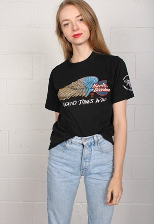 80'S LEGEND TAKES WIND HARLEY TEE