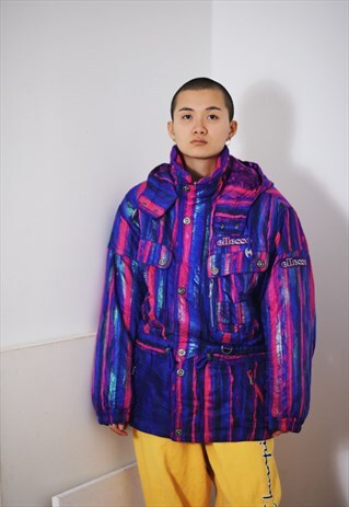RARE VINTAGE ELLESSE SKI SPORT WINTER COAT