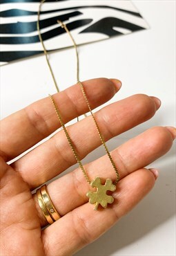 1980's 4 Leaf Clover Necklace