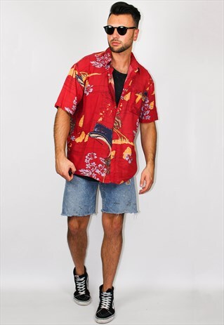 VINTAGE HAWAIIAN FESTIVAL SHIRT