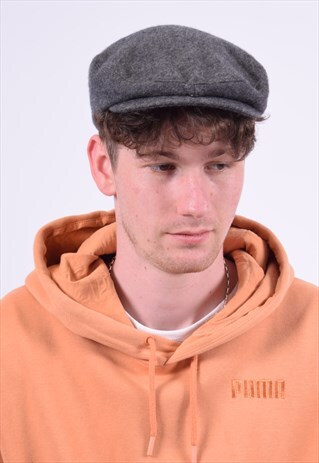 VINTAGE NIKE CASKET CAP GREY