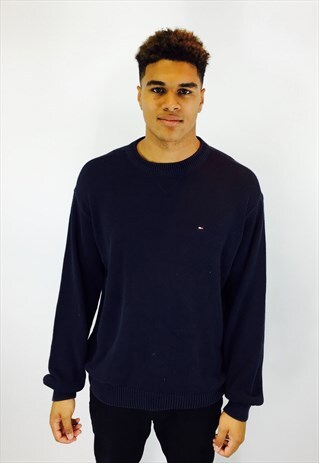 TOMMY HILFIGER 90S COTTON KNIT JUMPER