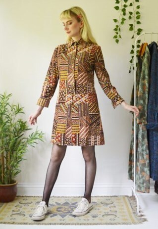 VINTAGE CORDUROY MINI DRESS